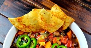 Plant-Based Black Bean Taco Soup