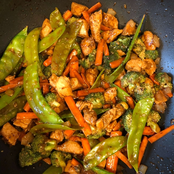 Ginger Veggie Stir-Fry