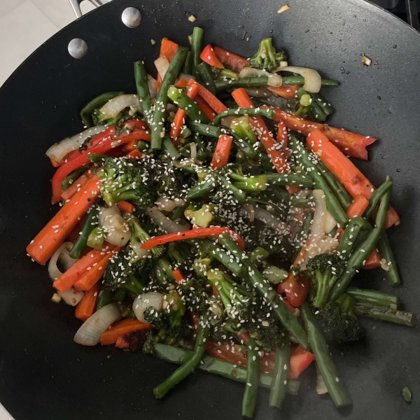 Ginger Veggie Stir-Fry