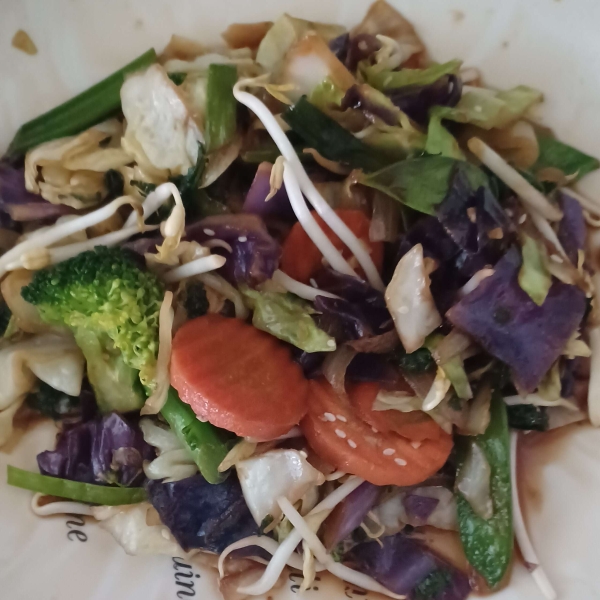 Ginger Veggie Stir-Fry