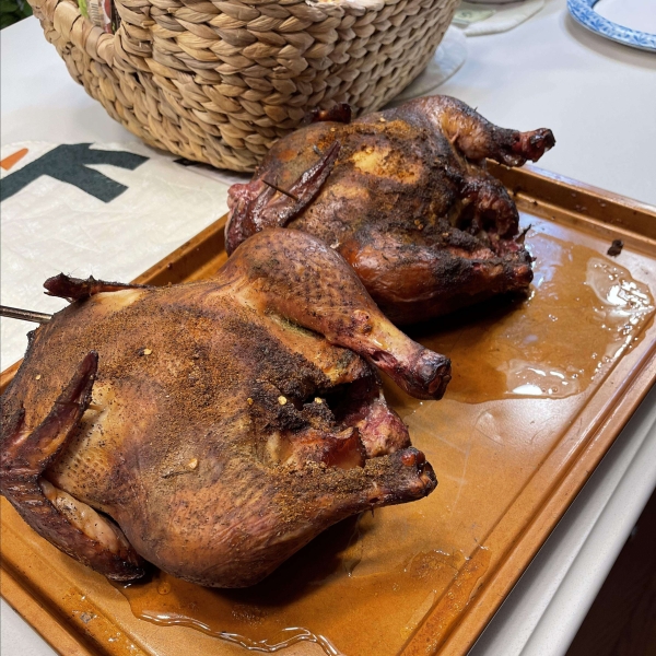 Smoked Whole Chicken
