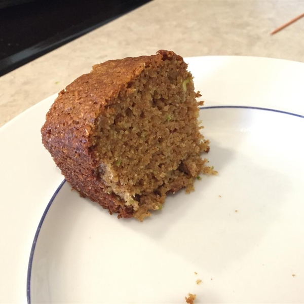 Zucchini Cake with Cream Cheese Applesauce Icing