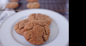 Gluten-Free Gingersnap Cookies
