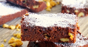 Banana and Walnut Brownies