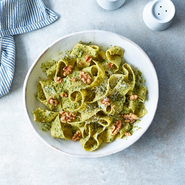 Pappardelle with California Walnut Pesto