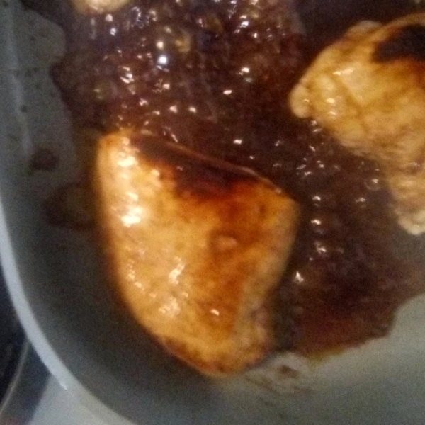 Apple Honey Glazed Chicken