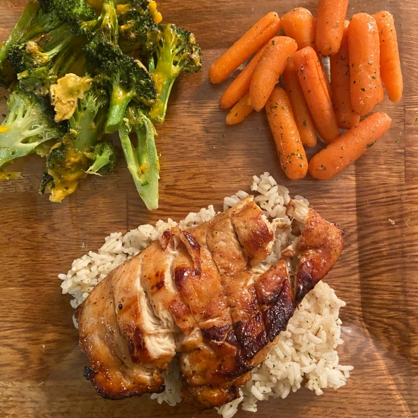 Apple Honey Glazed Chicken