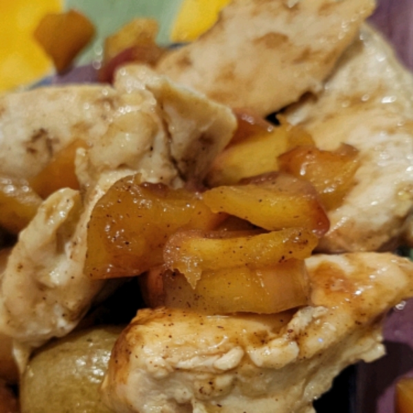 Apple Honey Glazed Chicken