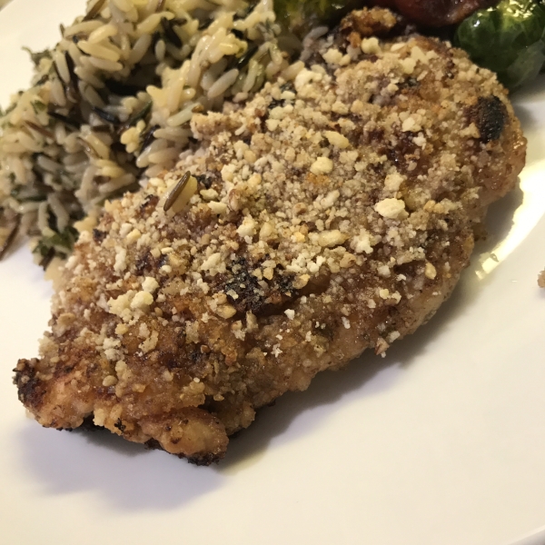 Baked Honey Nut Chicken