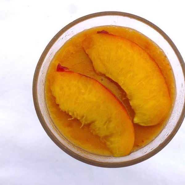 Peach-Ginger Slushie