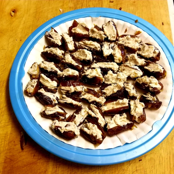 Stuffed Roaches (Halloween Appetizer With Dates)
