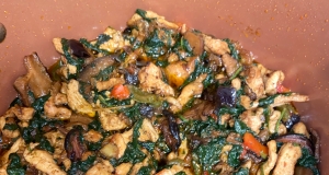 Chicken Eggplant Stir-Fry
