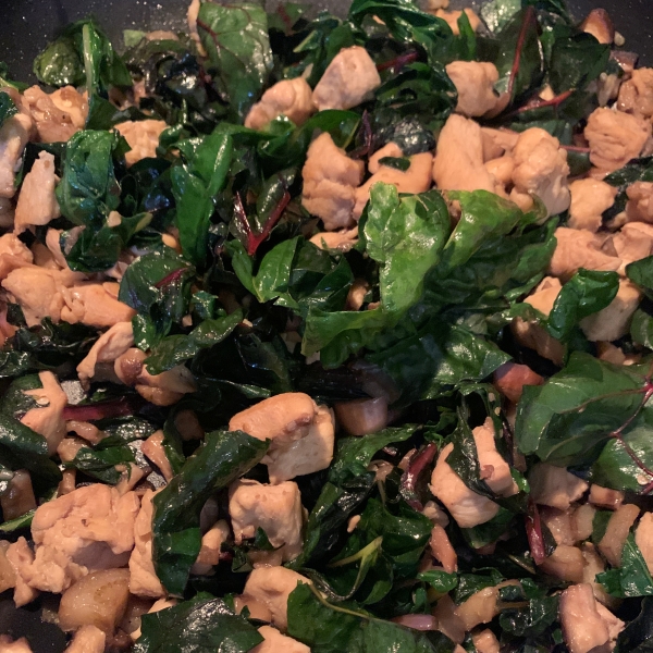 Chicken Eggplant Stir-Fry