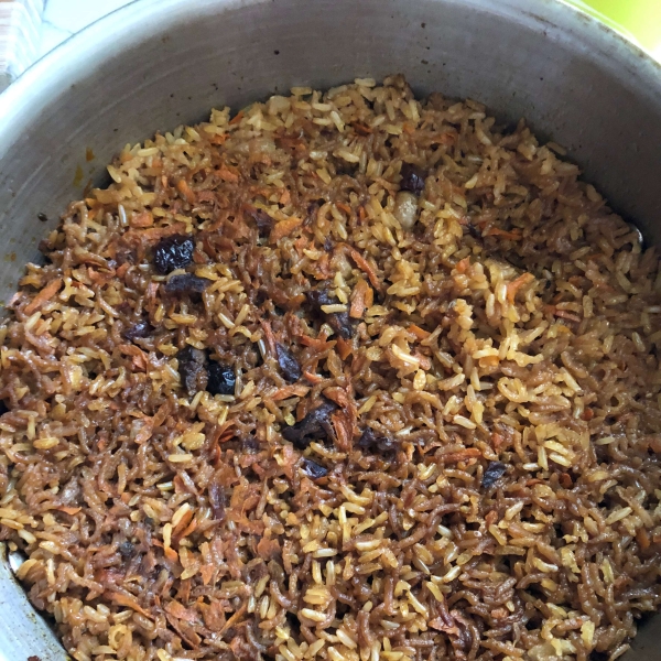 Uzbek Plov (Lamb and Rice Pilaf)