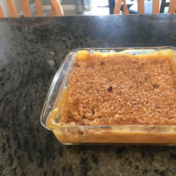 Rhubarb-Peach Crisp