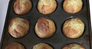 Avocado Banana and Walnut Muffins
