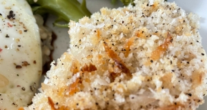 Baked Salmon with Coconut Crust