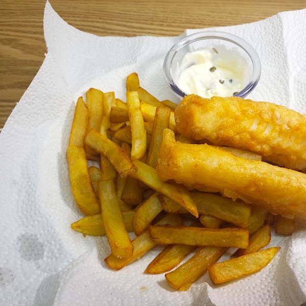 Crispy Beer Batter Fish & Chips