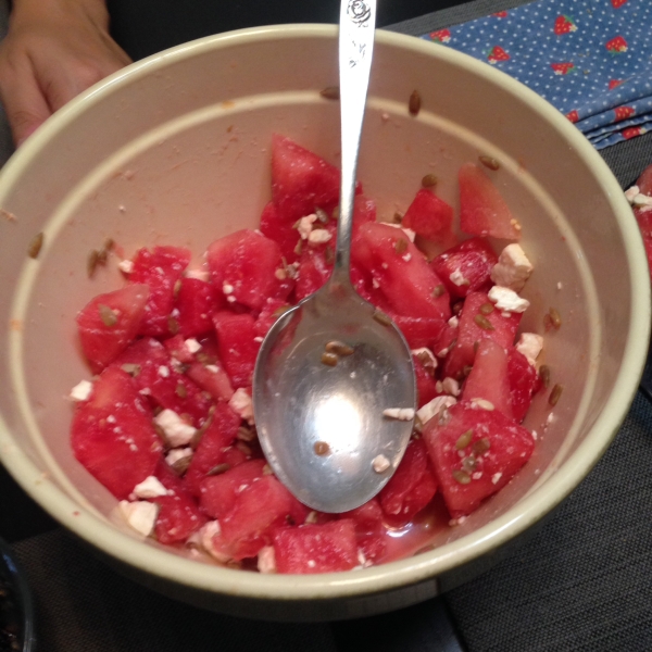 Easy Watermelon Salad