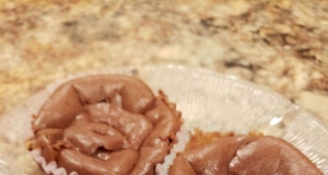 Mini Peanut Butter Chocolate Cheesecakes