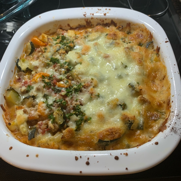 Zucchini and Cheese