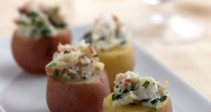 Crab Filled Potato Bites
