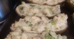 Garden Stuffed Baked Potatoes