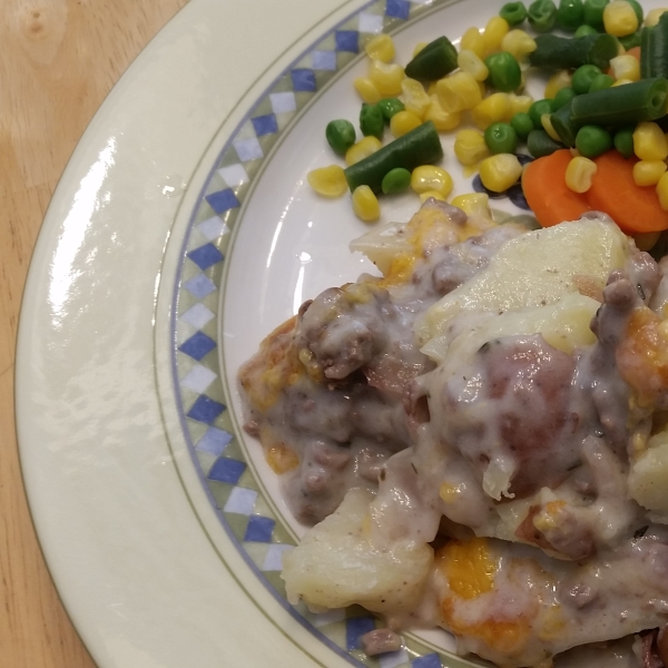 Gluten-Free Beef and Potato Casserole