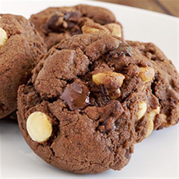 Triple Chocolate Cookies