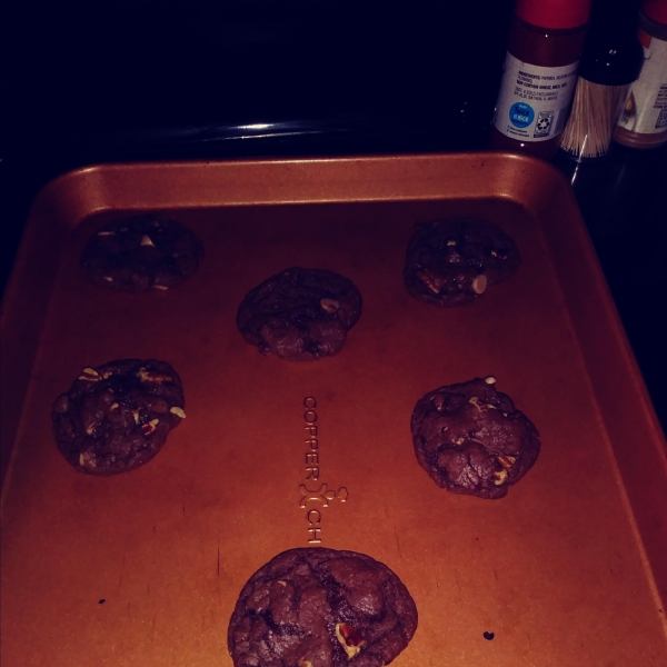 Triple Chocolate Cookies