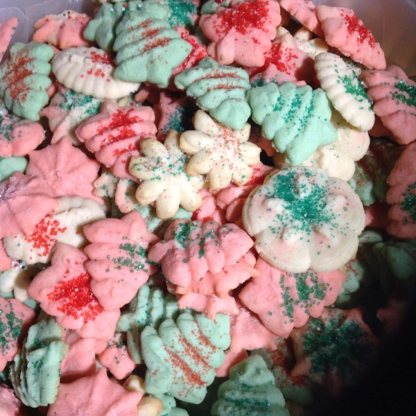 Great-Grandmas Swedish Spritz Recipe