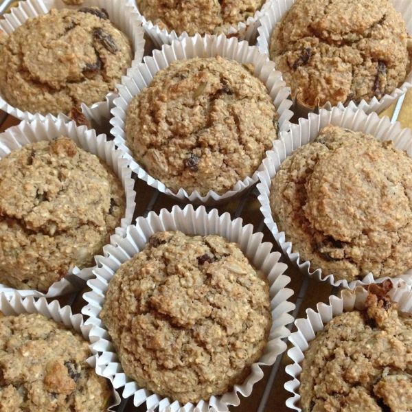 Vegan Oat Flour Muffins
