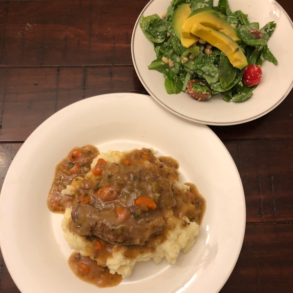 Cider-Braised Pork Cheeks