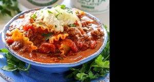 Lasagna Noodle Soup