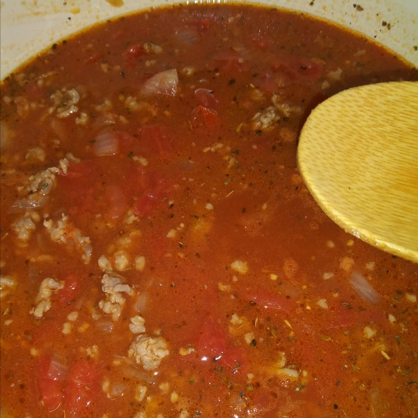 Lasagna Noodle Soup