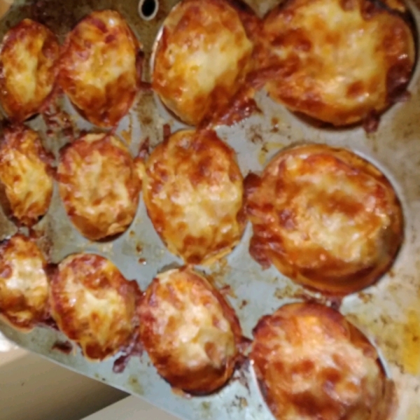 Lasagna Cupcakes