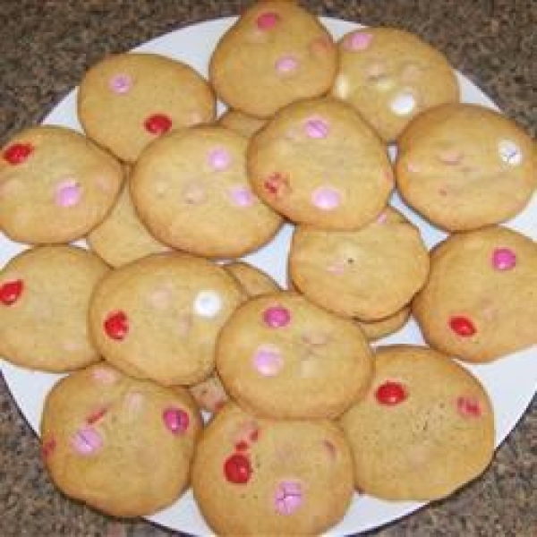 Candy-Coated Milk Chocolate Pieces Cookies I