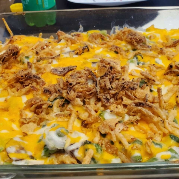 Absolutely Delicious Green Bean Casserole from Scratch