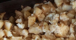 Greek Garlic-Lemon Potatoes