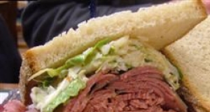 Corned Beef and Coleslaw Sandwiches