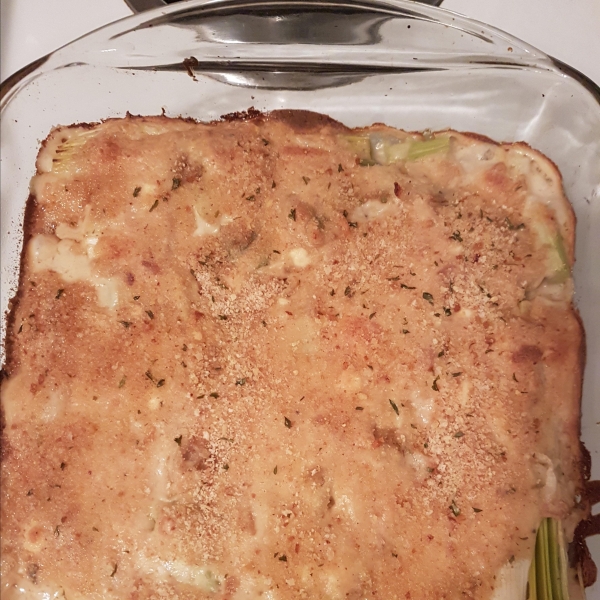 Baked Leeks