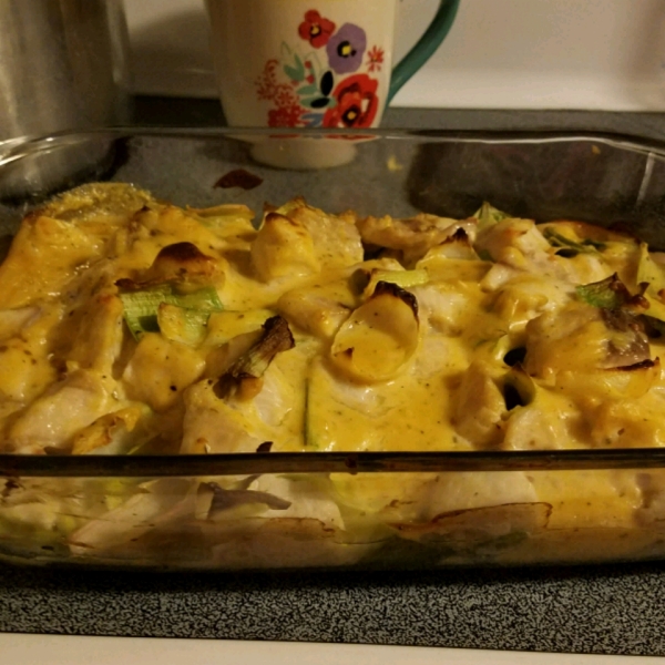 Baked Leeks