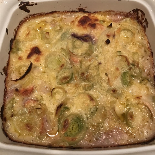 Baked Leeks