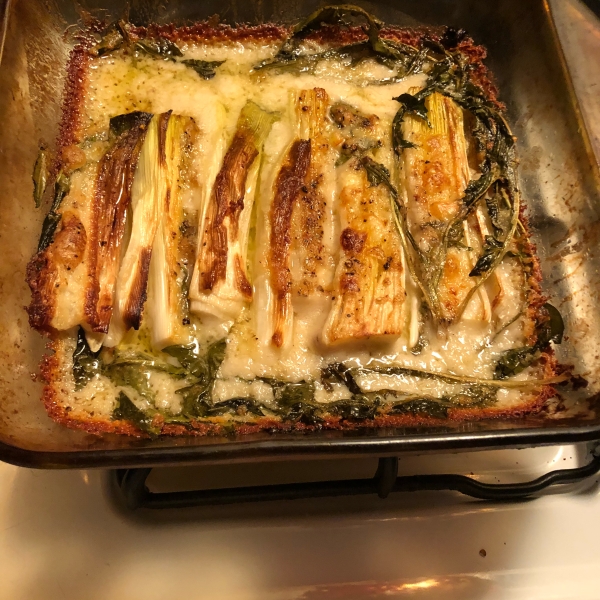 Baked Leeks