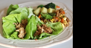 Asian-Inspired Chicken Lettuce Wraps