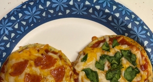 Chaffle Pepperoni Pizzas