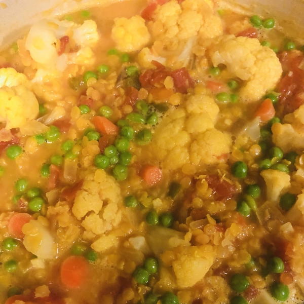 Coconut Red Lentil Curry