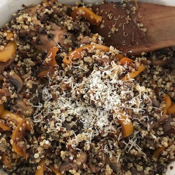 Quinoa Mushroom 'Risotto'