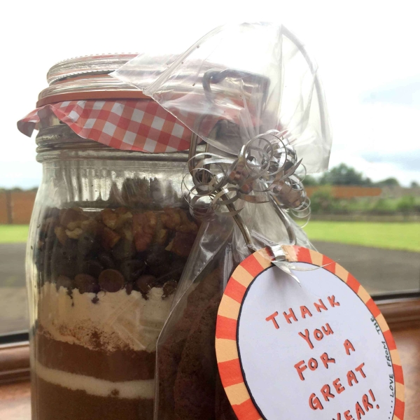 Chocolate Cookie Mix in a Jar