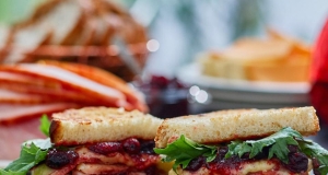 Ham and Cheddar Cranberry Melt